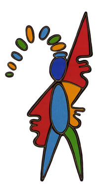 Harlekin Acrylgrafik Merlin Flu