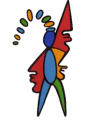 Harlekin Acrylgrafik Merlin Flu